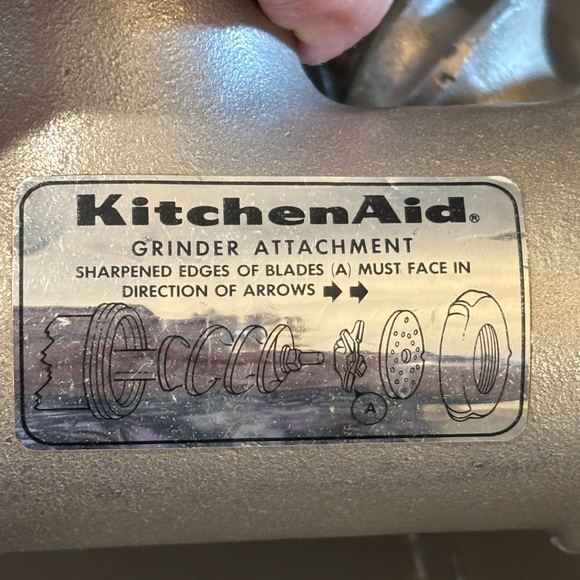 Vintage KitchenAid Food/Meat Grinder Attachments Hobart - Picture 4 of 9